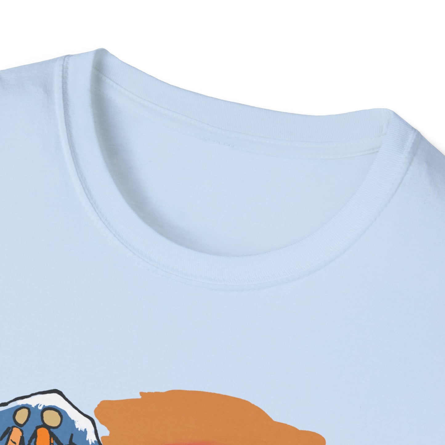 ποΈπΆββοΈπΆββοΈ "Mountain Explorer Duo: Just Traveling Thru Adventure Tee" πΎβοΈ