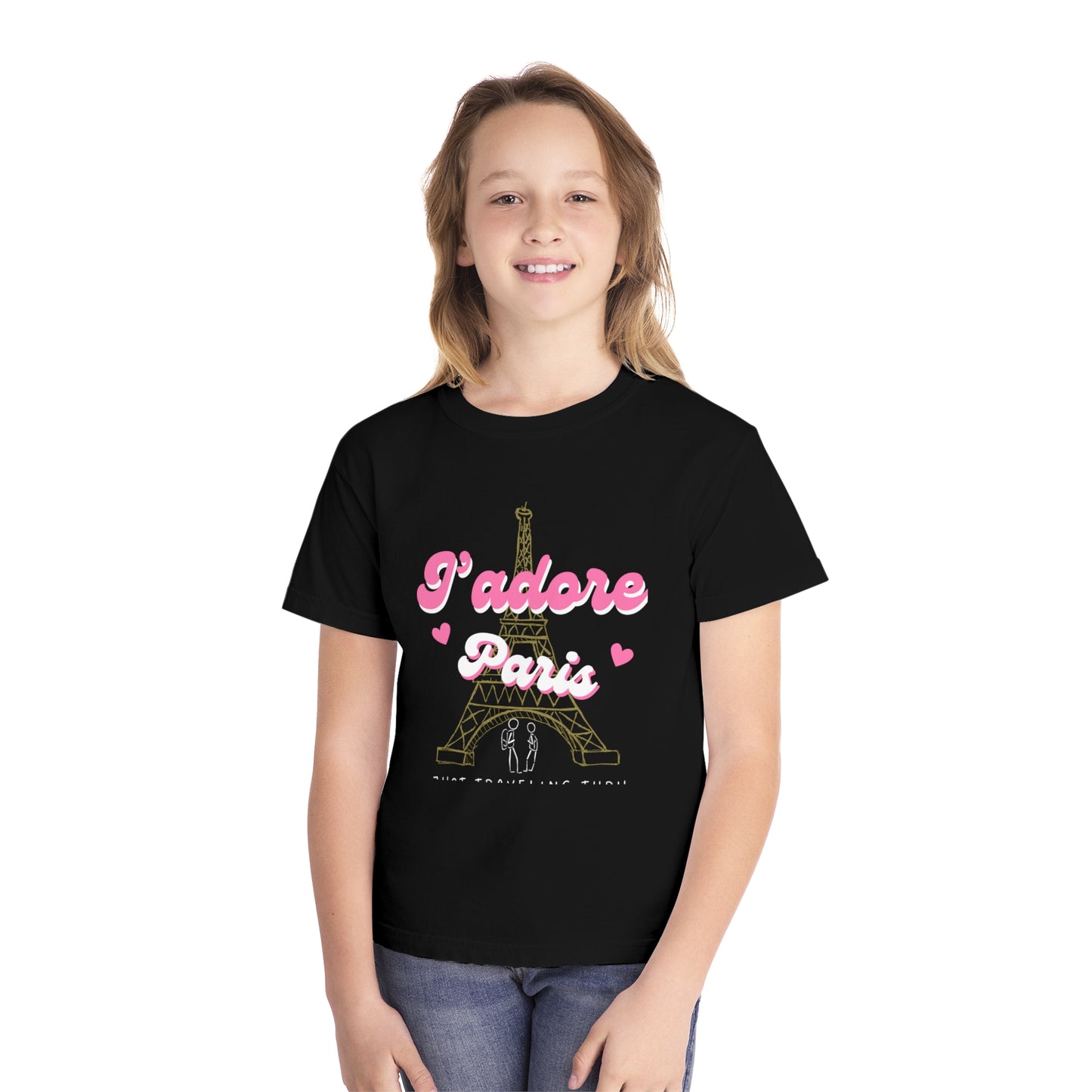 πΌπ "J'adore Paris: Just Traveling Thru Kids Tee for Little Explorers!" ππ§