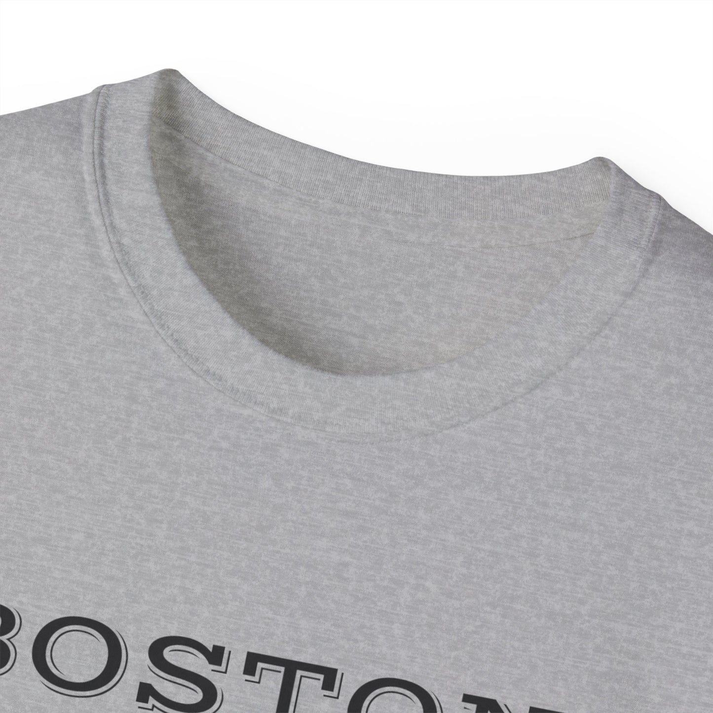 Just Traveling Thru - Boston Skyline - Unisex Tee