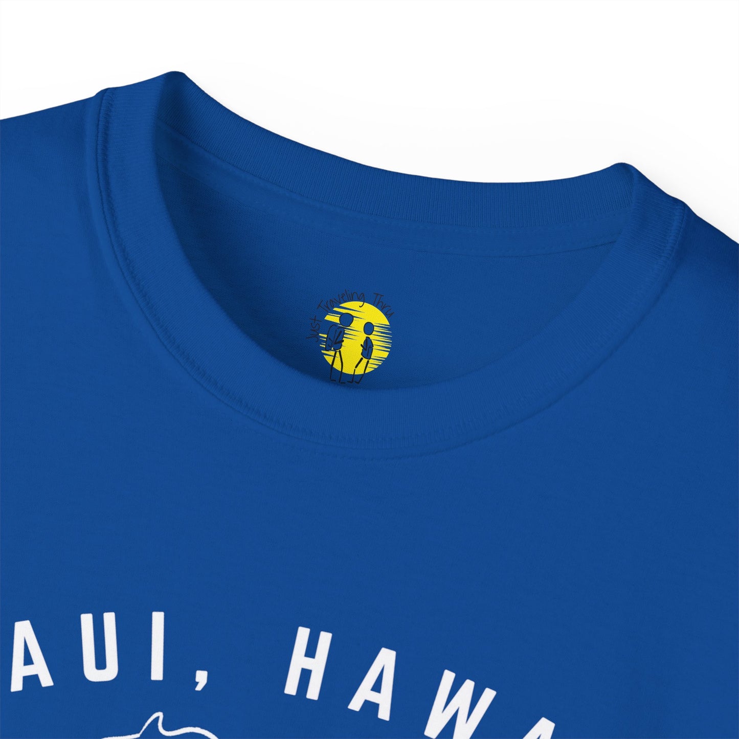 πββοΈπββοΈ "Maui Hawaii Surfing Duo: Aloha Spirit, Just Traveling Thru Surfers Club Tee" πΊπ