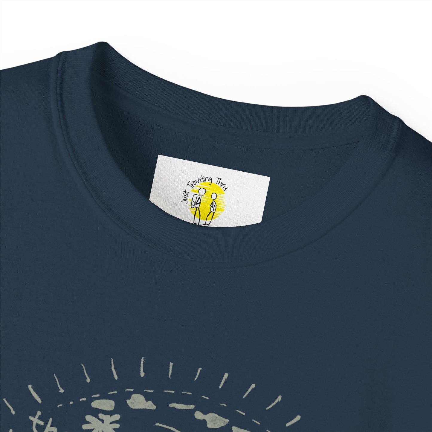 πΊ Aloha Hawaiian Islands T-Shirt: Just Traveling Thru π΄