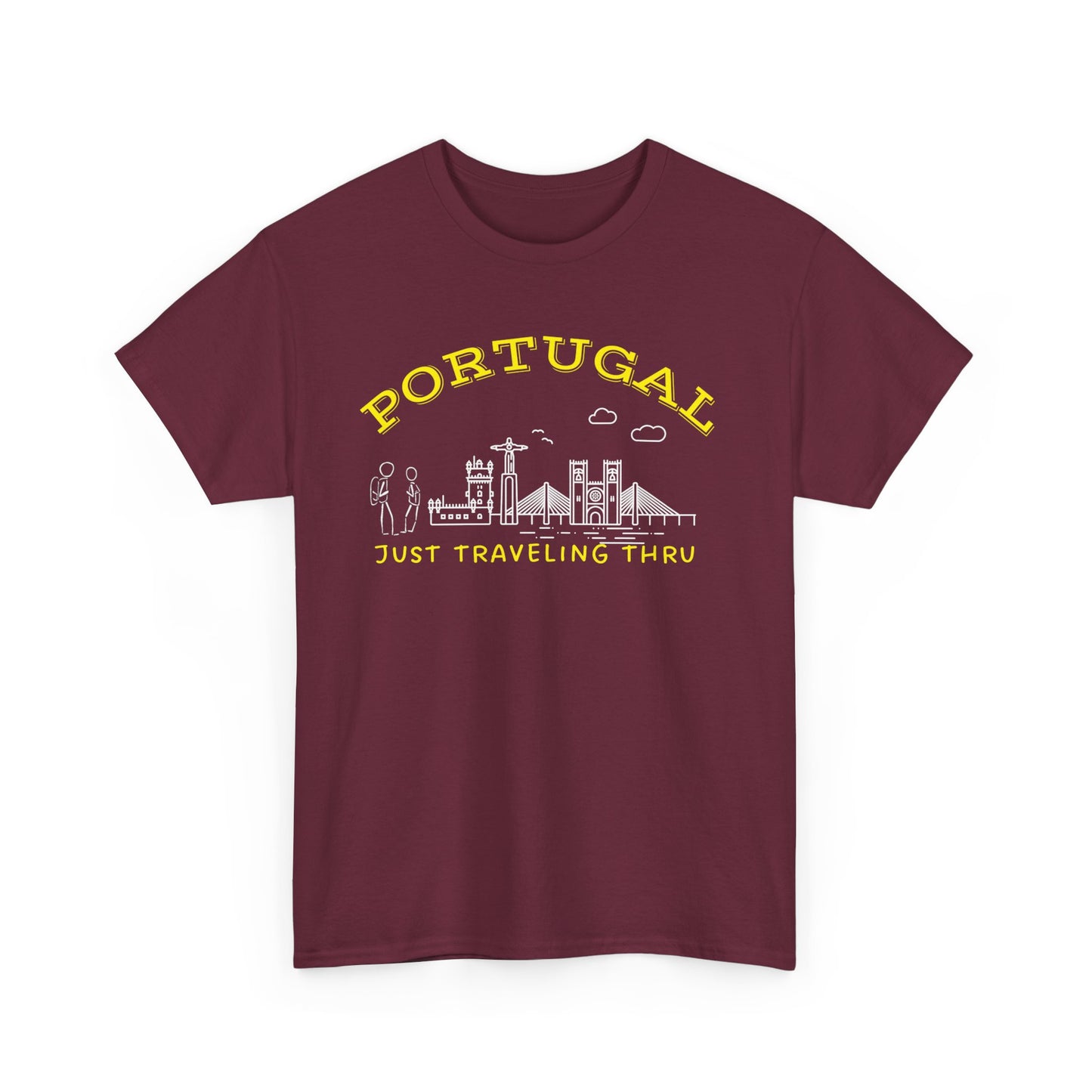 Portugal Just Traveling Thru T-Shirt