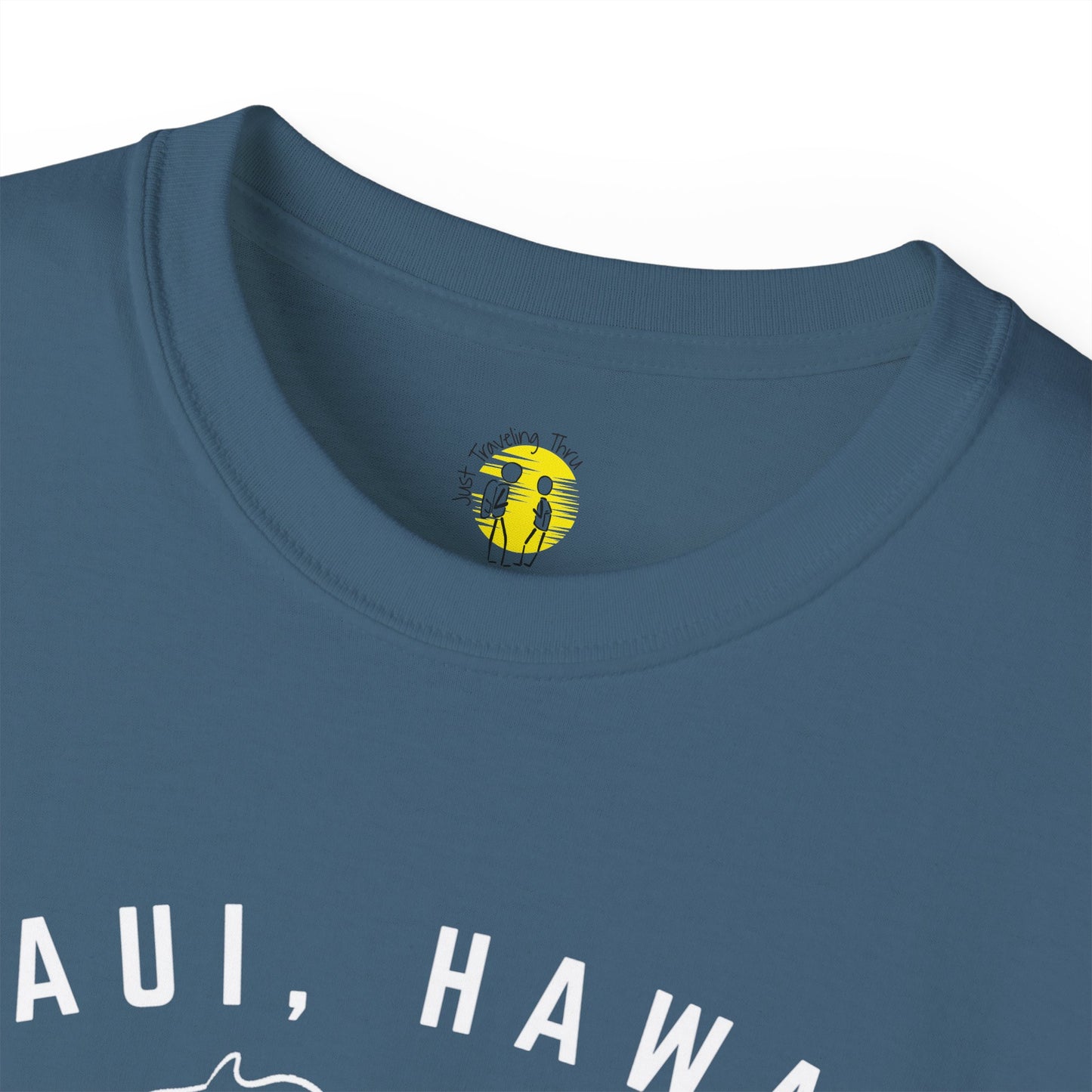 πββοΈπββοΈ "Maui Hawaii Surfing Duo: Aloha Spirit, Just Traveling Thru Surfers Club Tee" πΊπ