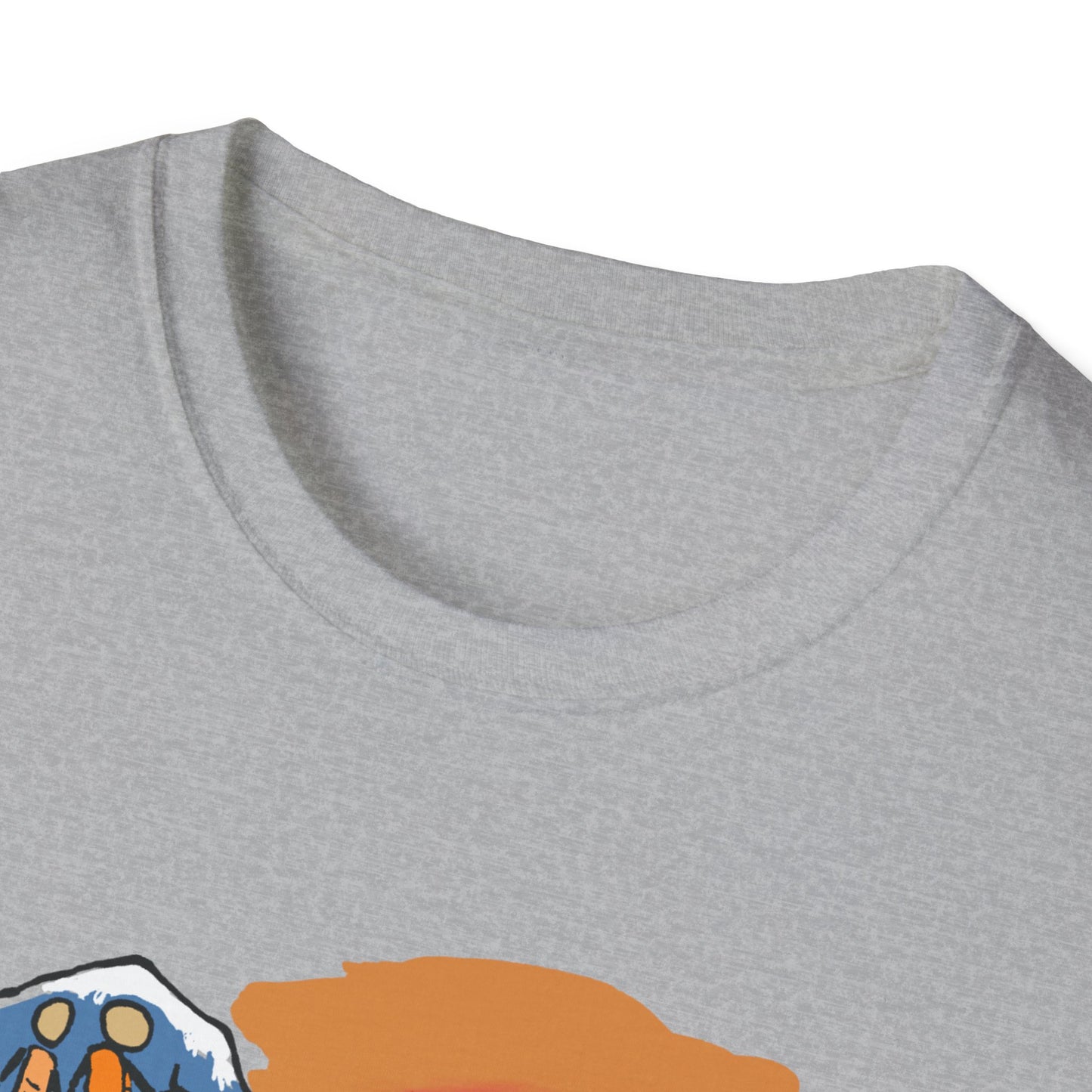 ποΈπΆββοΈπΆββοΈ "Mountain Explorer Duo: Just Traveling Thru Adventure Tee" πΎβοΈ