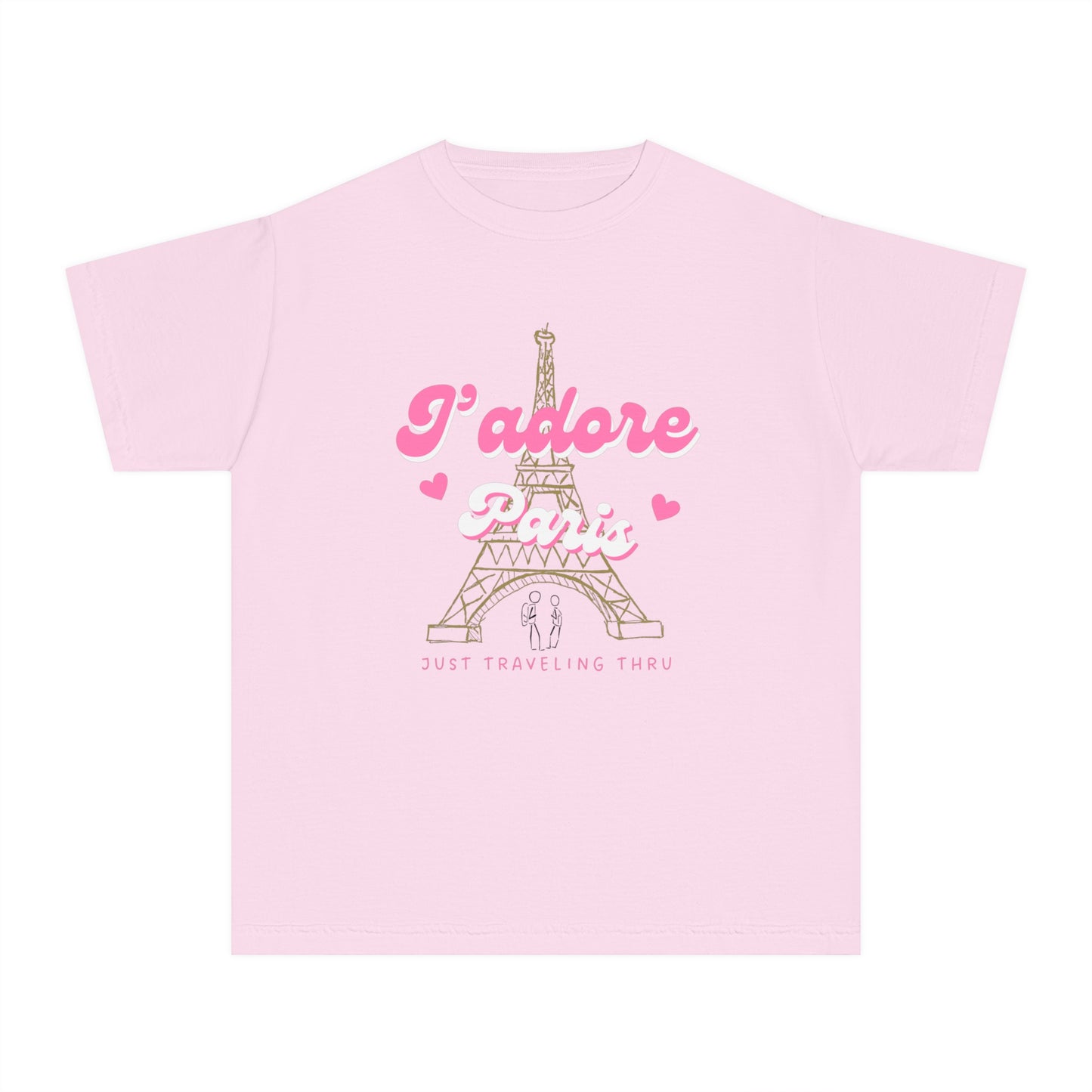 πΌπ "J'adore Paris: Just Traveling Thru Kids Tee for Little Explorers!" ππ§