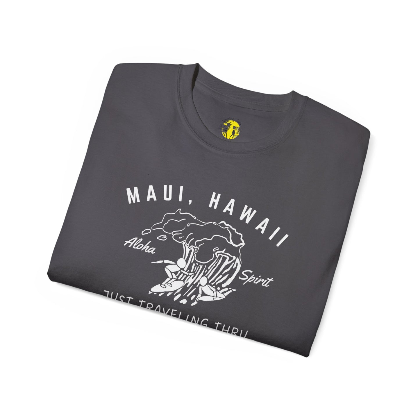πββοΈπββοΈ "Maui Hawaii Surfing Duo: Aloha Spirit, Just Traveling Thru Surfers Club Tee" πΊπ