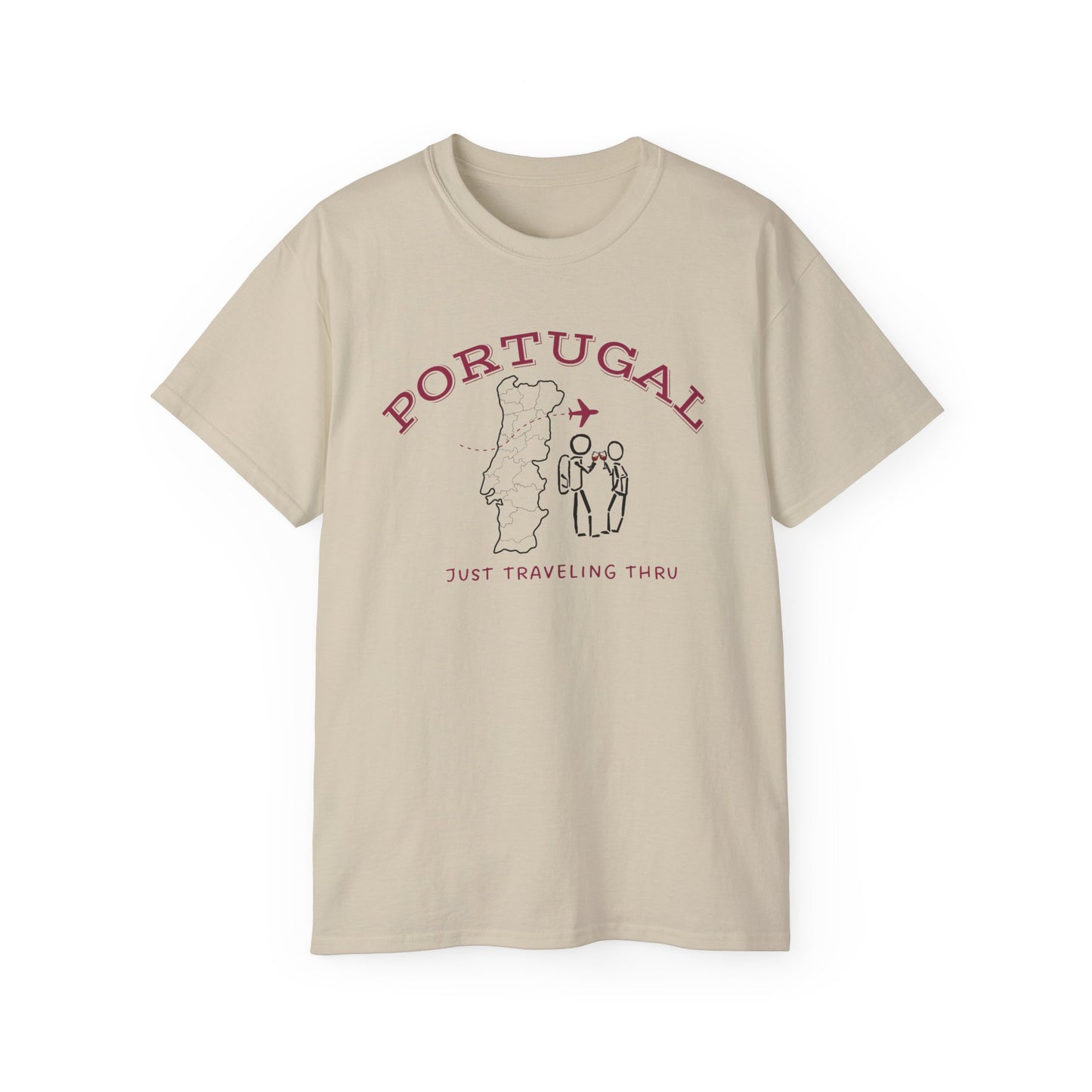 The Country of Portugal Just Traveling Thru T-Shirt