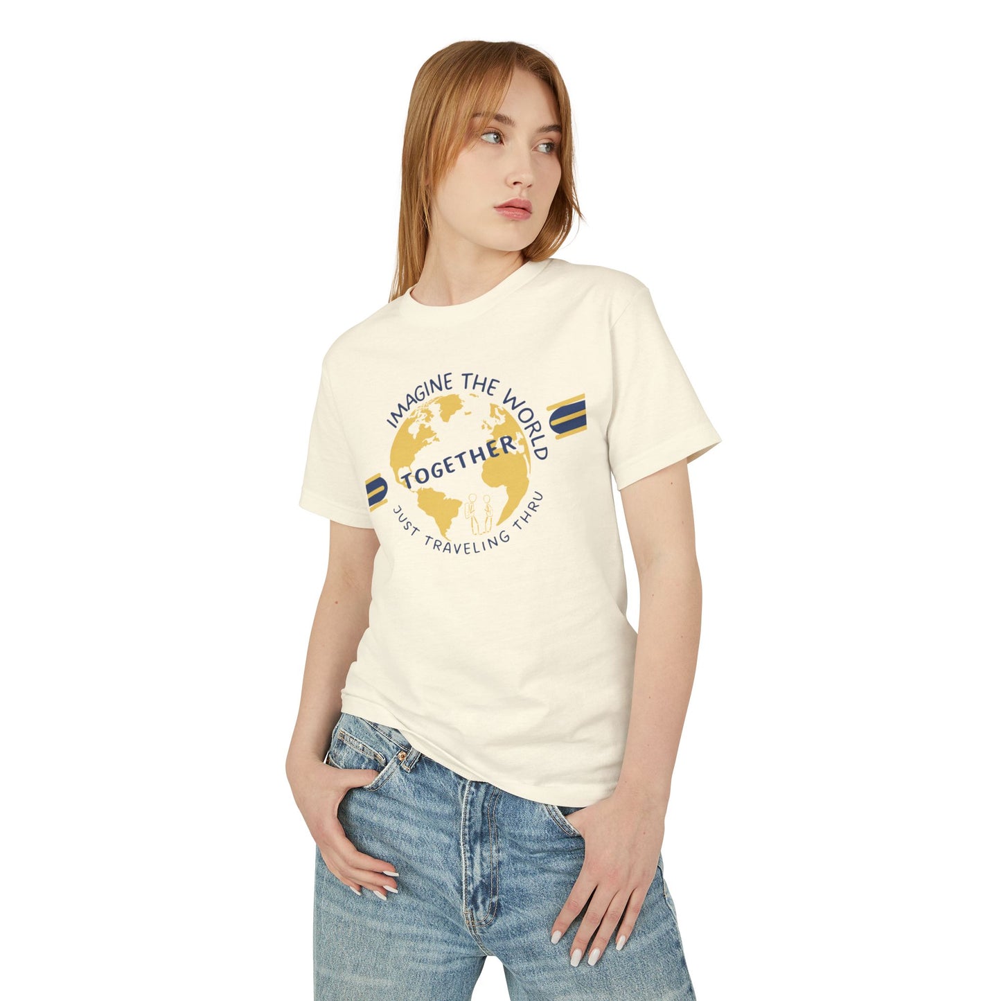 Imagine the World Together T-Shirt | Just Traveling Thru