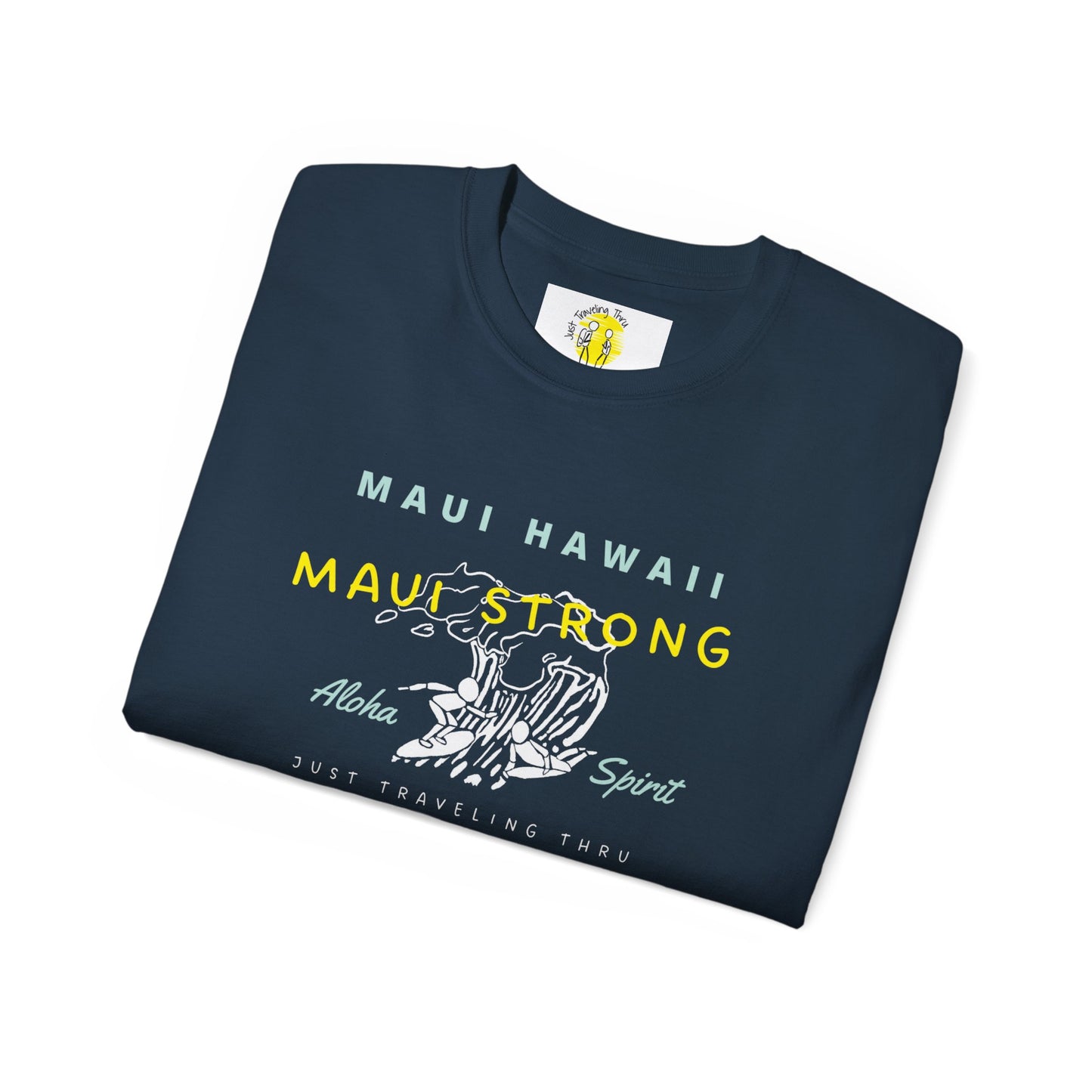 Maui Strong Waves: Ride the Aloha Spirit with Surfers Tee πββοΈ