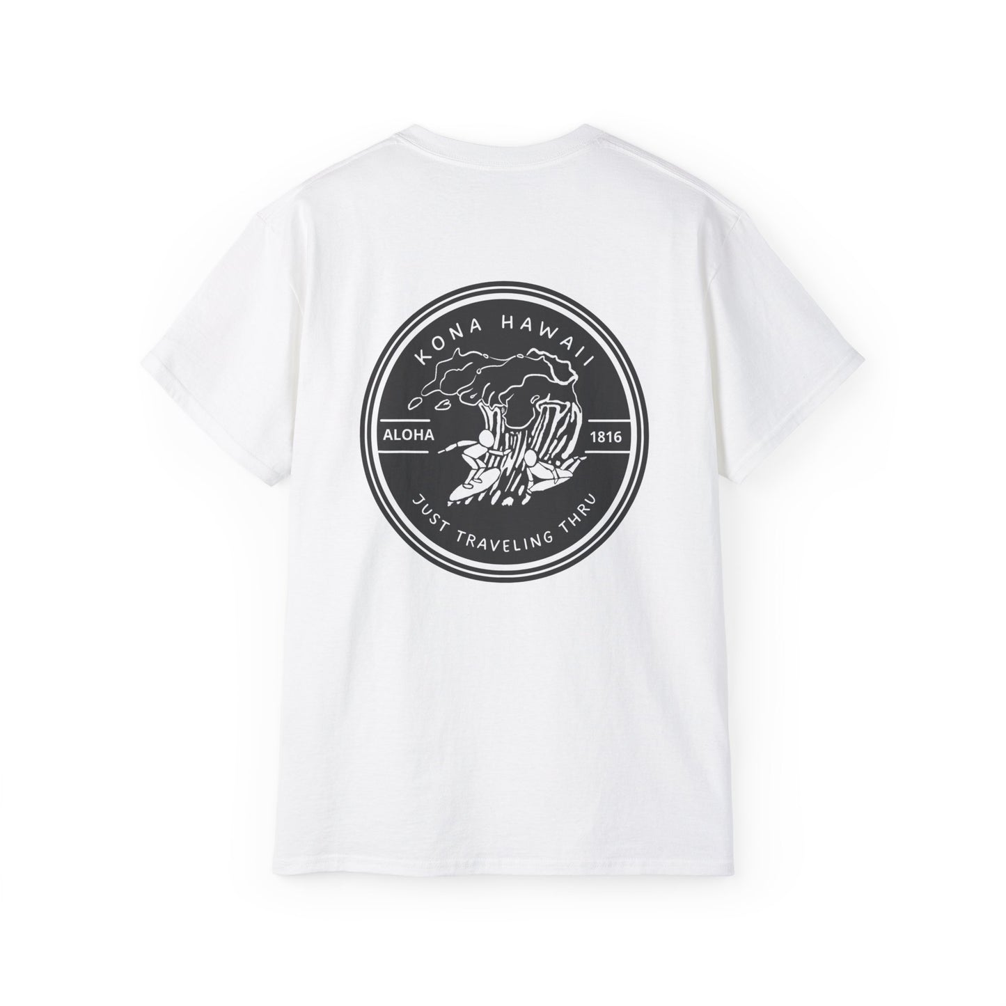 πββοΈπ€ "Kona Hawaii Surf Bros: Just Traveling Thru Aloha, Est. 1816 Tee" πΊπββοΈ