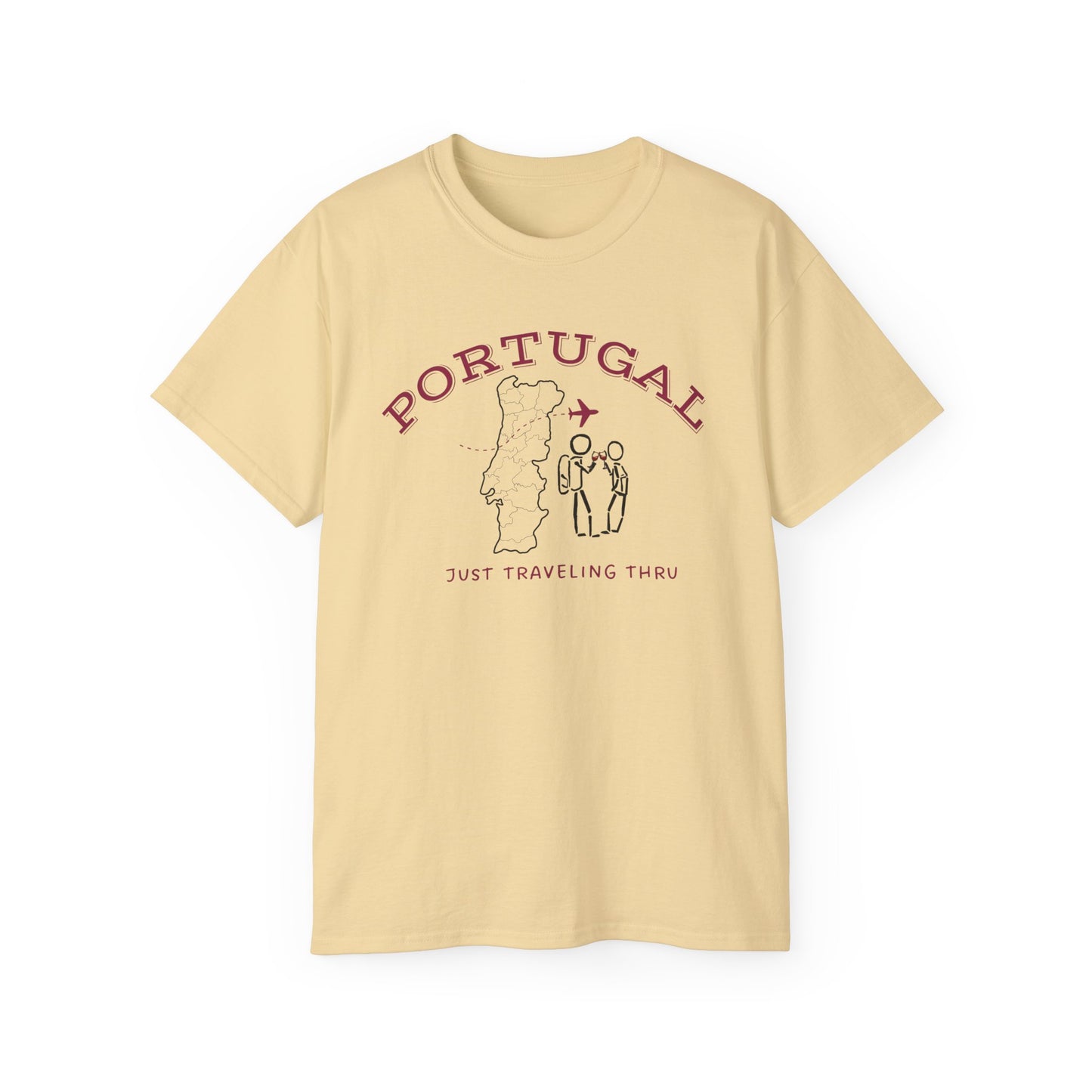 The Country of Portugal Just Traveling Thru T-Shirt