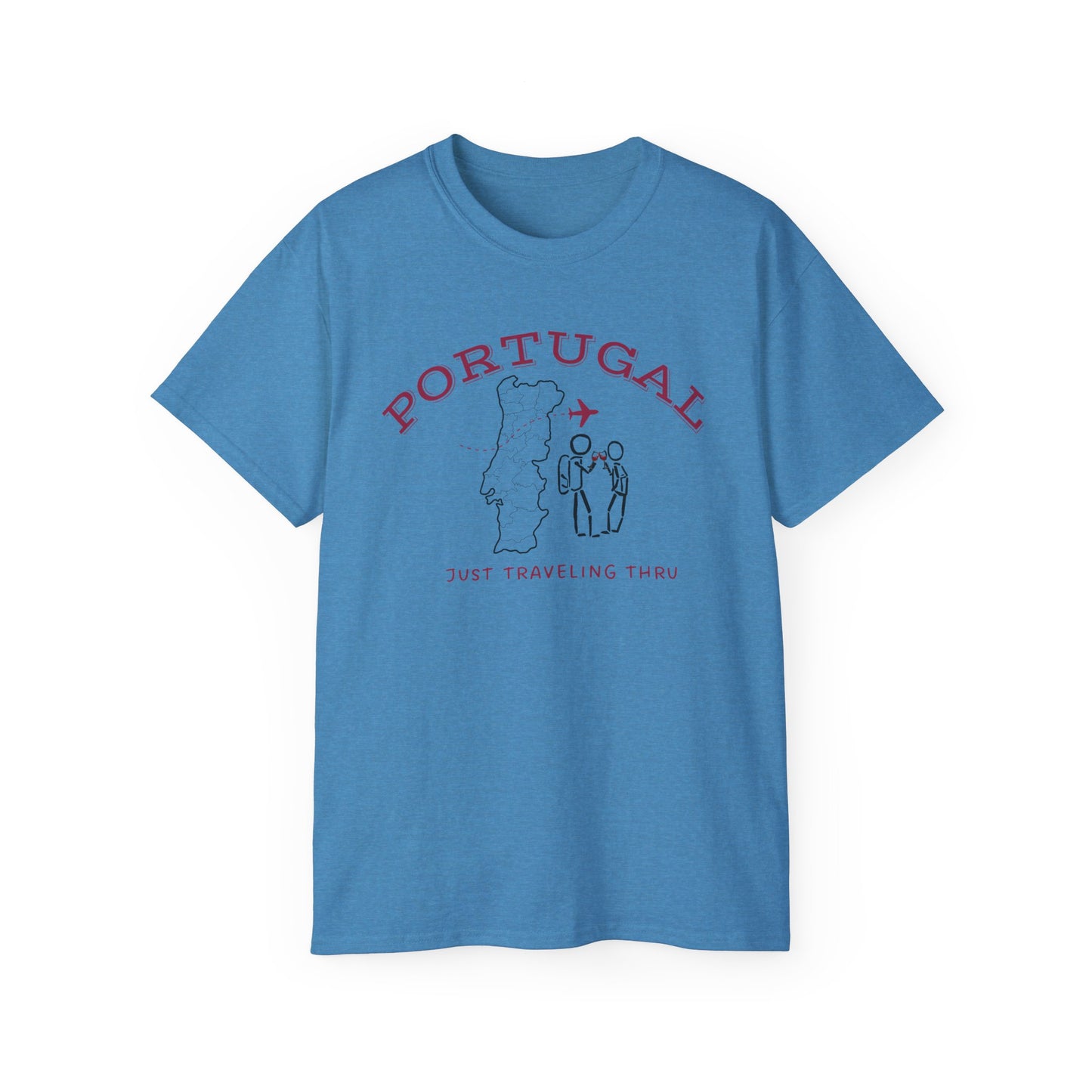 The Country of Portugal Just Traveling Thru T-Shirt