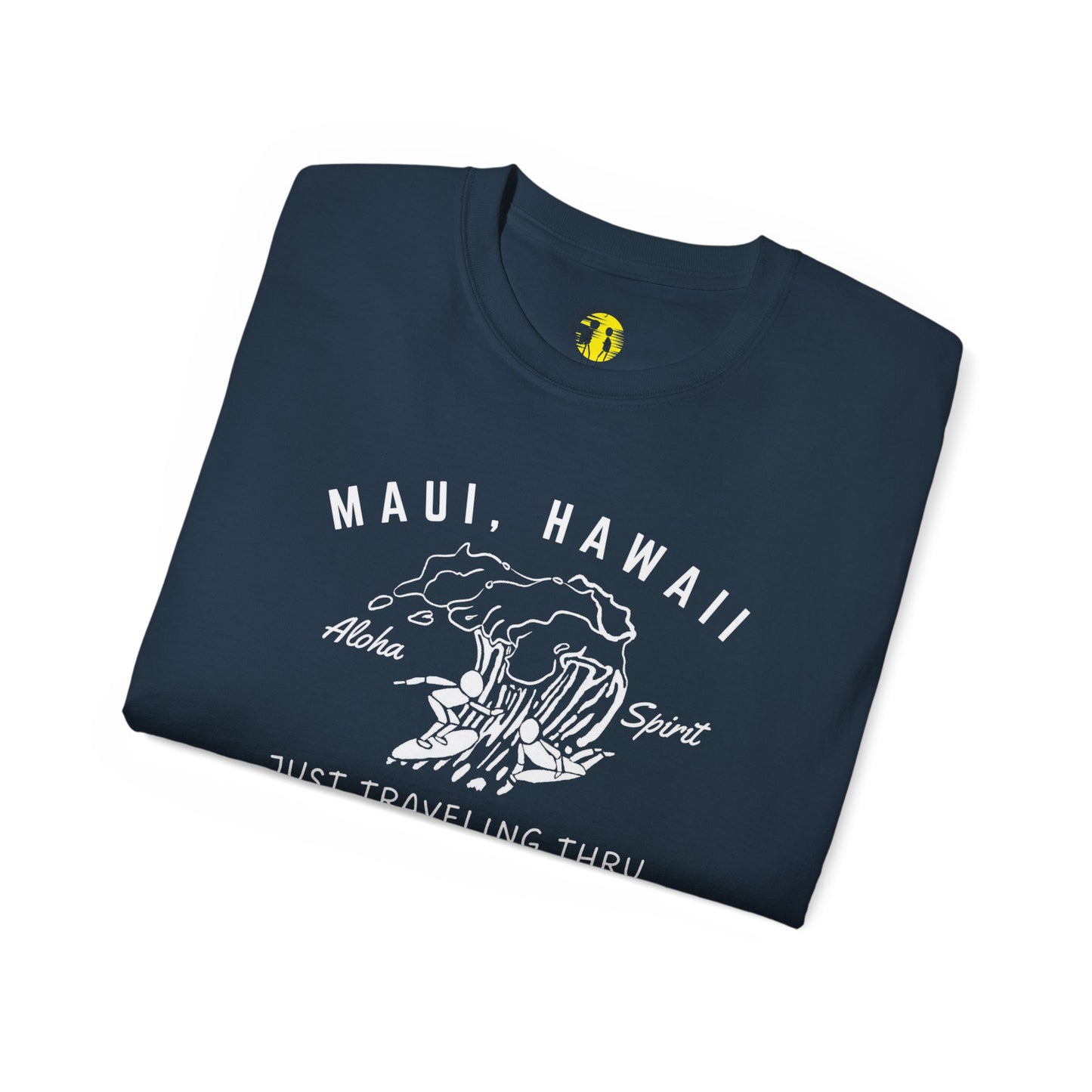 πββοΈπββοΈ "Maui Hawaii Surfing Duo: Aloha Spirit, Just Traveling Thru Surfers Club Tee" πΊπ
