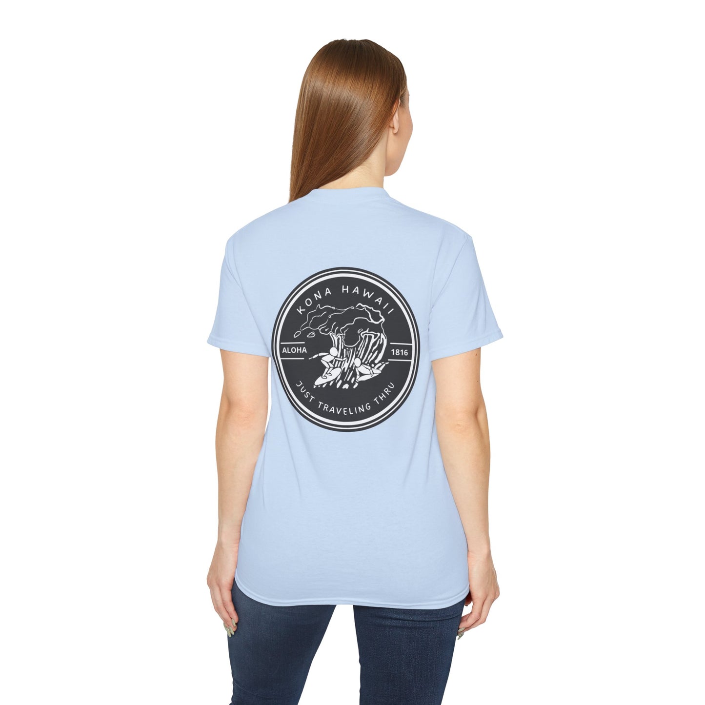 πββοΈπ€ "Kona Hawaii Surf Bros: Just Traveling Thru Aloha, Est. 1816 Tee" πΊπββοΈ
