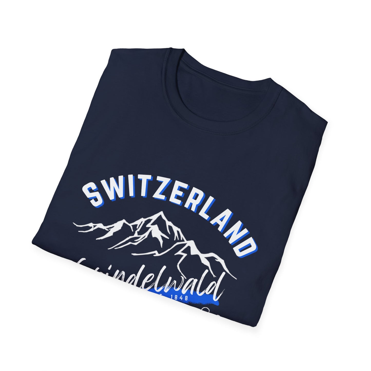 ποΈβοΈ "Grindelwald, Switzerland Est. 1841: Just Traveling Thru Alpine Adventure Tee" π βοΈ