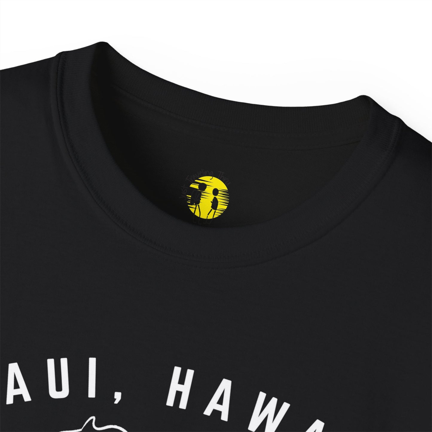 πββοΈπββοΈ "Maui Hawaii Surfing Duo: Aloha Spirit, Just Traveling Thru Surfers Club Tee" πΊπ