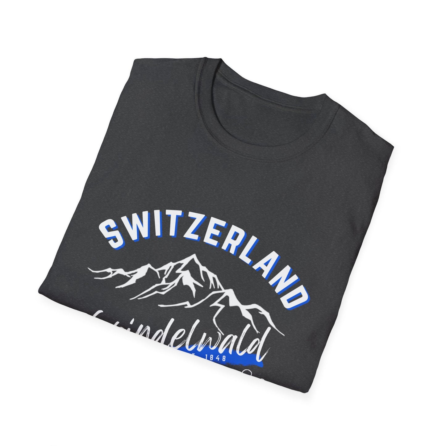 ποΈβοΈ "Grindelwald, Switzerland Est. 1841: Just Traveling Thru Alpine Adventure Tee" π βοΈ