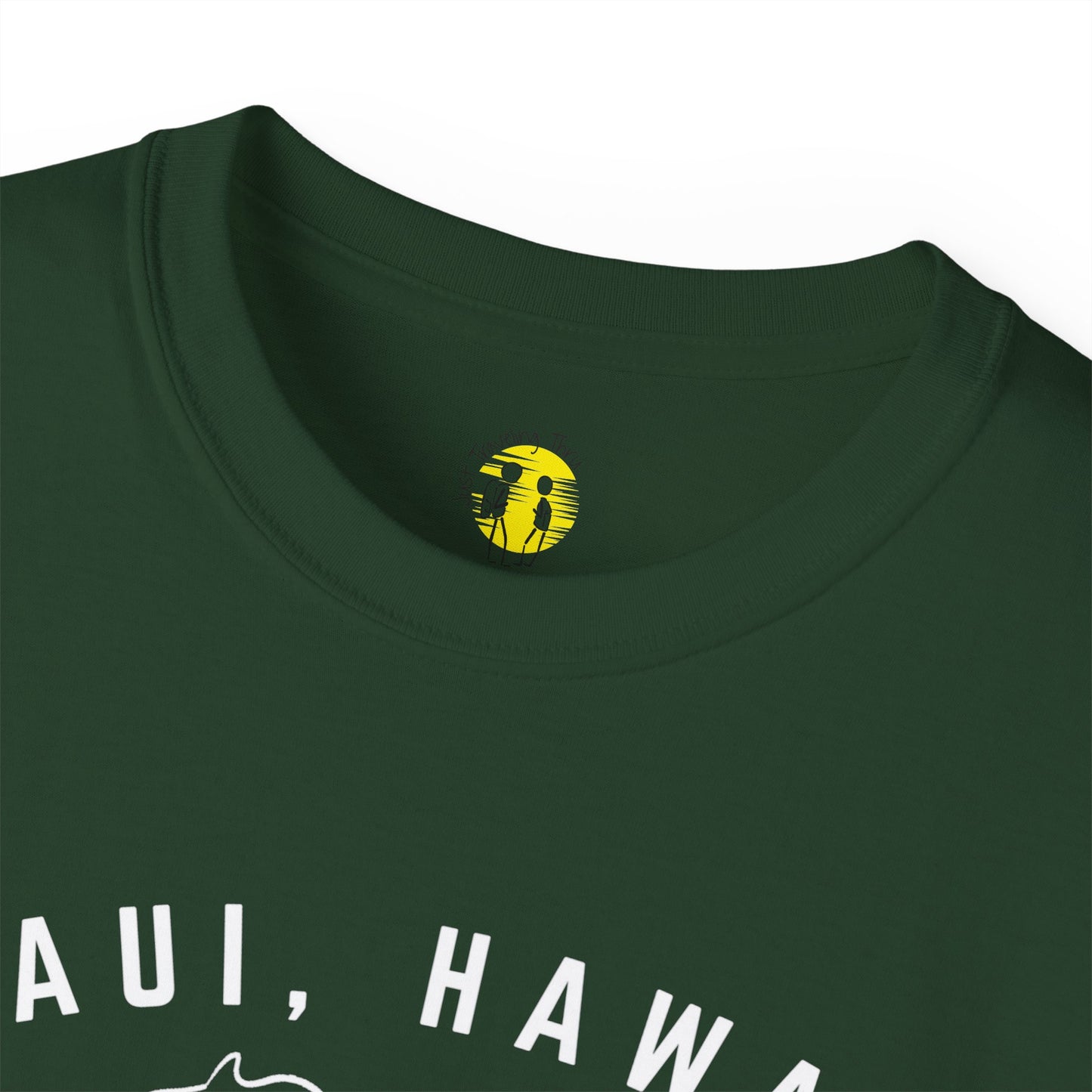 πββοΈπββοΈ "Maui Hawaii Surfing Duo: Aloha Spirit, Just Traveling Thru Surfers Club Tee" πΊπ