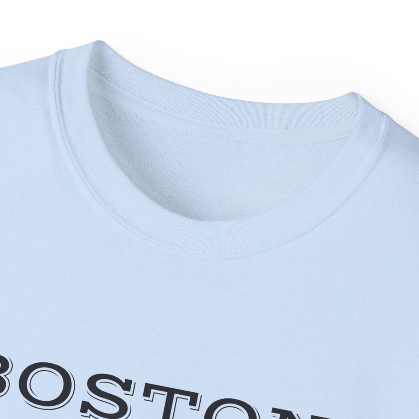 Just Traveling Thru - Boston Skyline - Unisex Tee