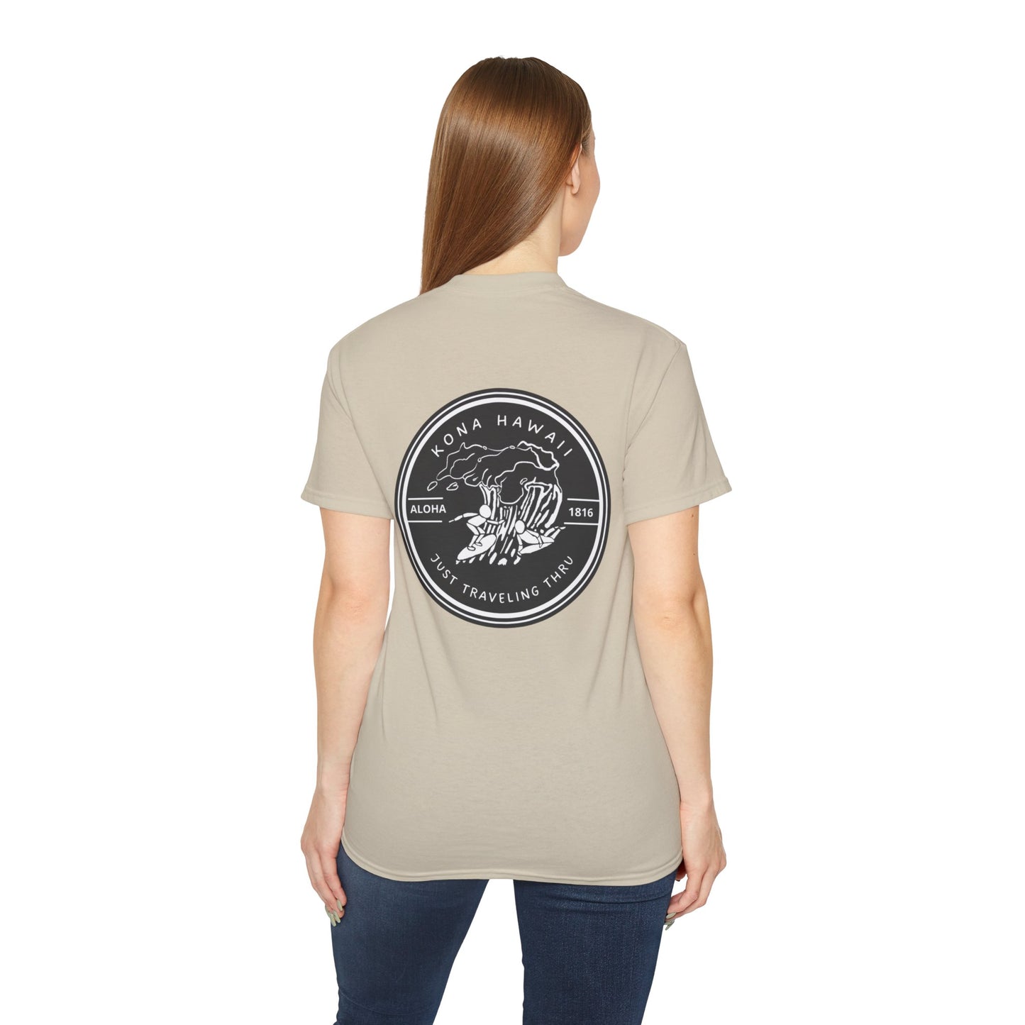 πββοΈπ€ "Kona Hawaii Surf Bros: Just Traveling Thru Aloha, Est. 1816 Tee" πΊπββοΈ