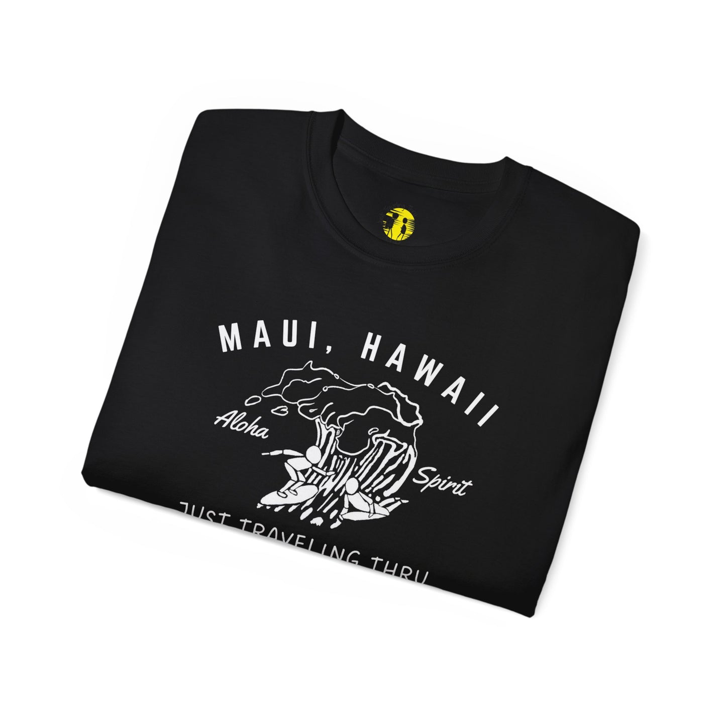 πββοΈπββοΈ "Maui Hawaii Surfing Duo: Aloha Spirit, Just Traveling Thru Surfers Club Tee" πΊπ