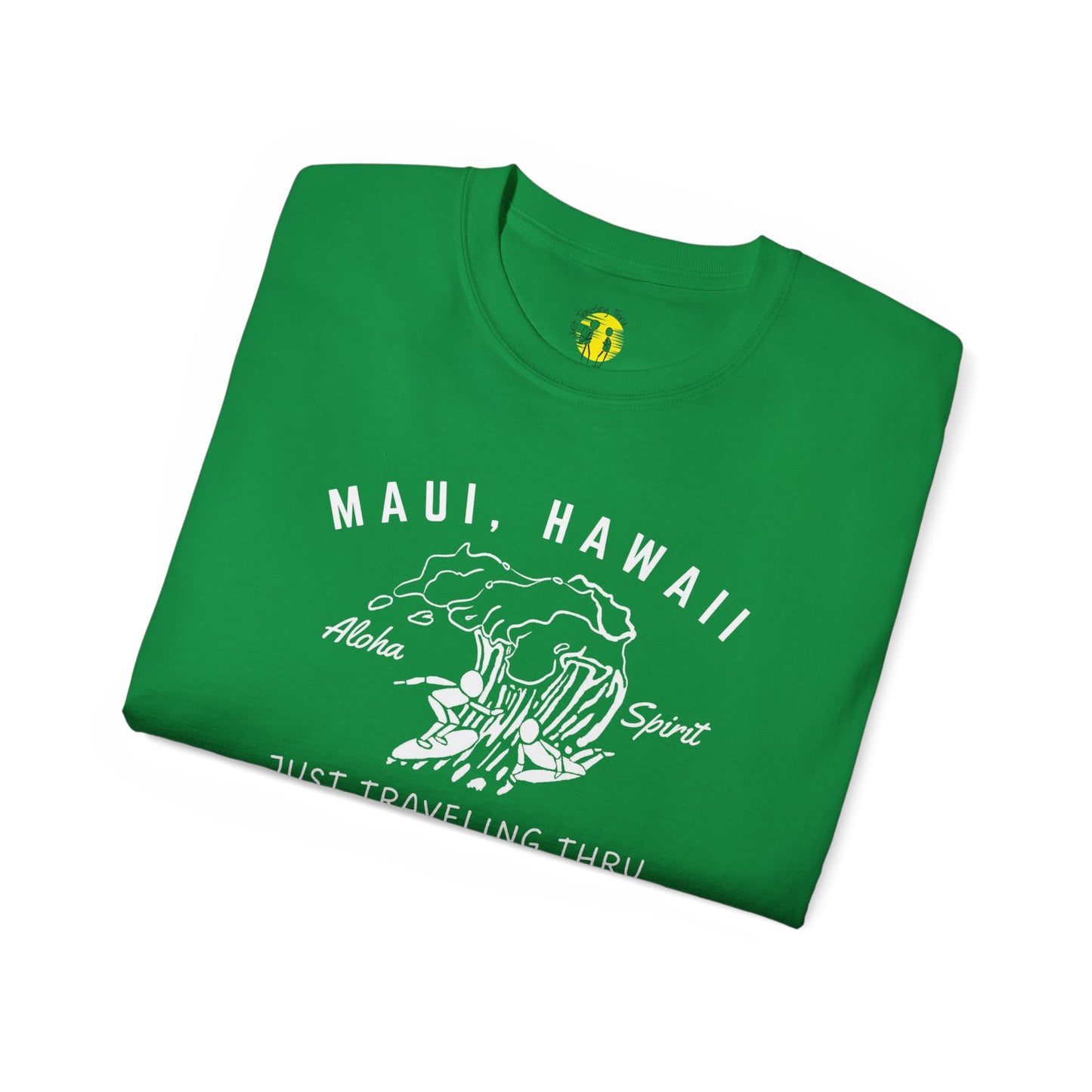 πββοΈπββοΈ "Maui Hawaii Surfing Duo: Aloha Spirit, Just Traveling Thru Surfers Club Tee" πΊπ