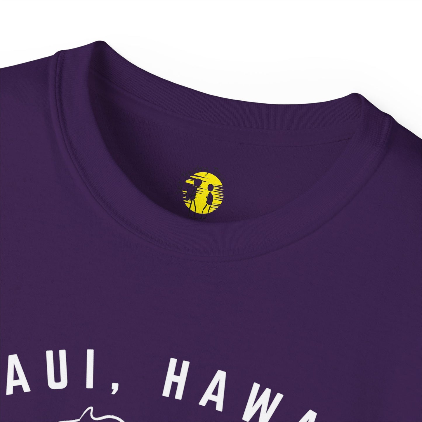 πββοΈπββοΈ "Maui Hawaii Surfing Duo: Aloha Spirit, Just Traveling Thru Surfers Club Tee" πΊπ