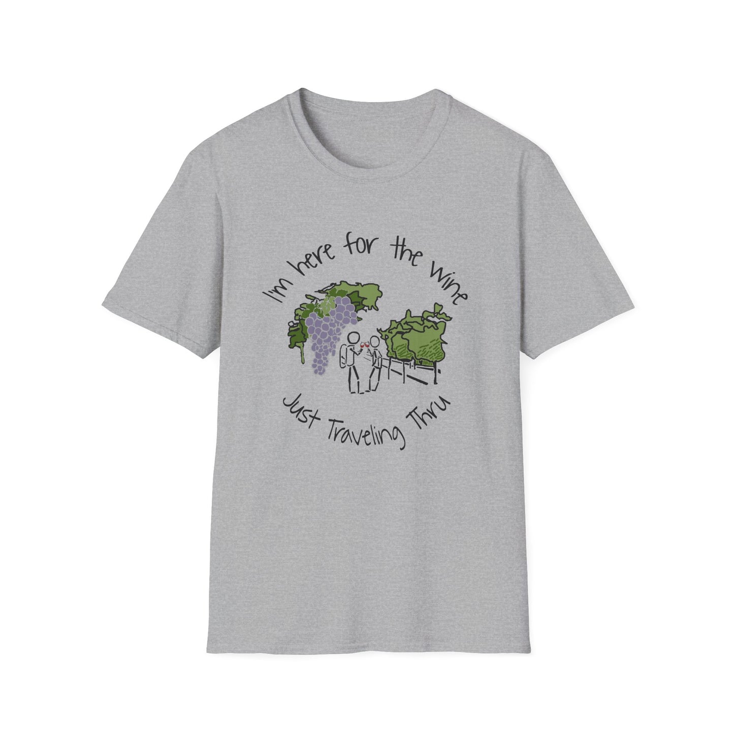 I’m here for the wine t-shirt