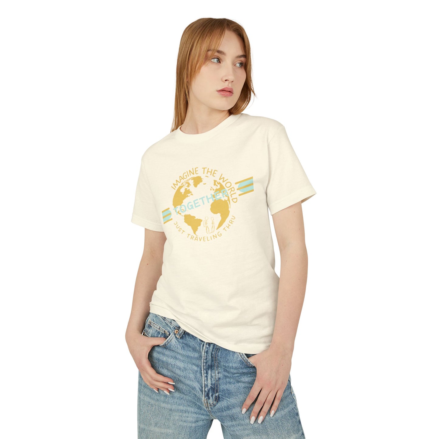 Imagine the World Together T-Shirt | Just Traveling Thru