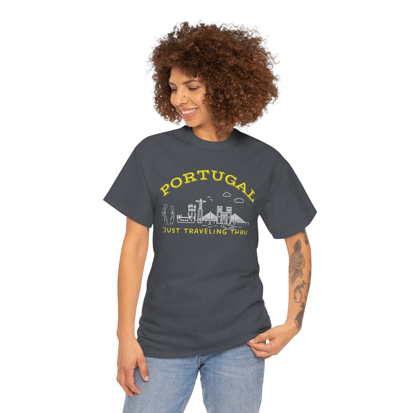 Portugal Just Traveling Thru T-Shirt