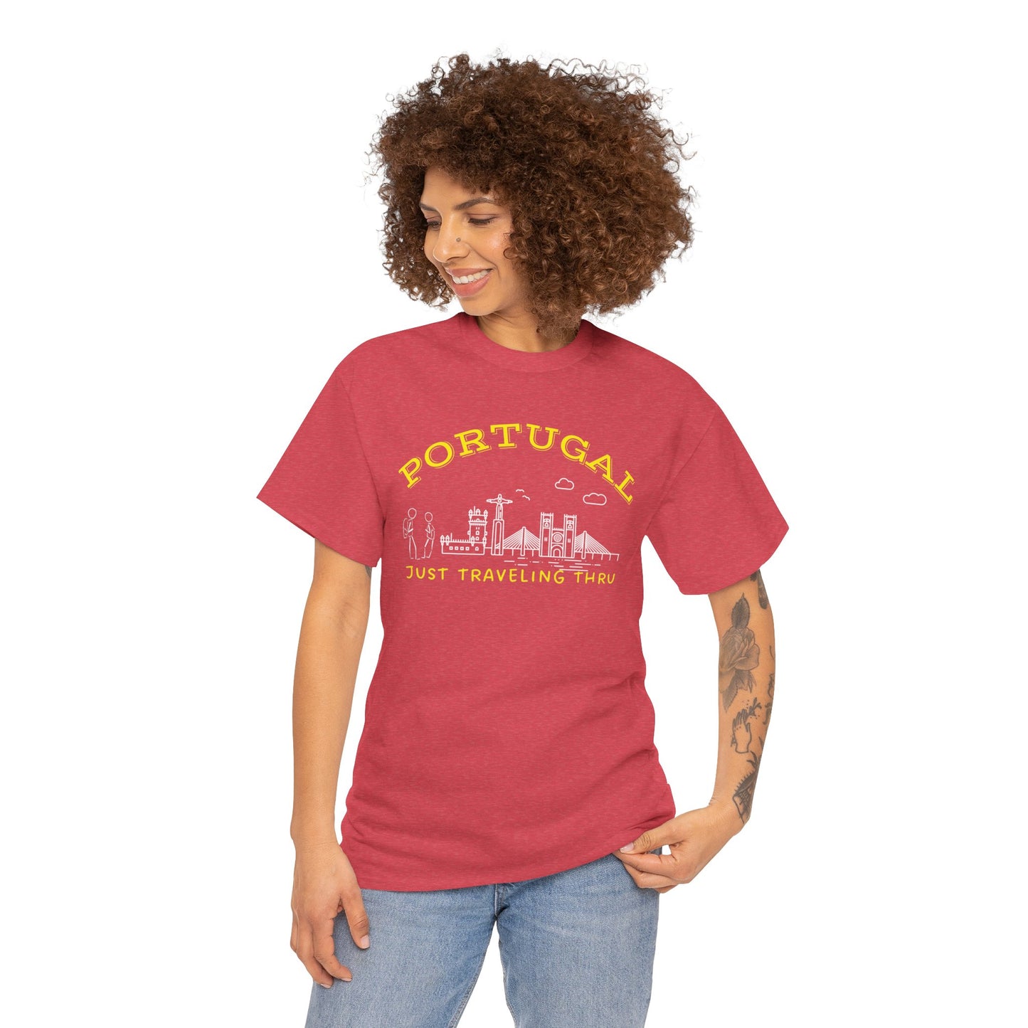 Portugal Just Traveling Thru T-Shirt