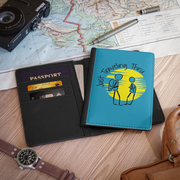 Just Traveling Thru RFID Passport Holder: Adventure-Ready, Secure, and Stylish
