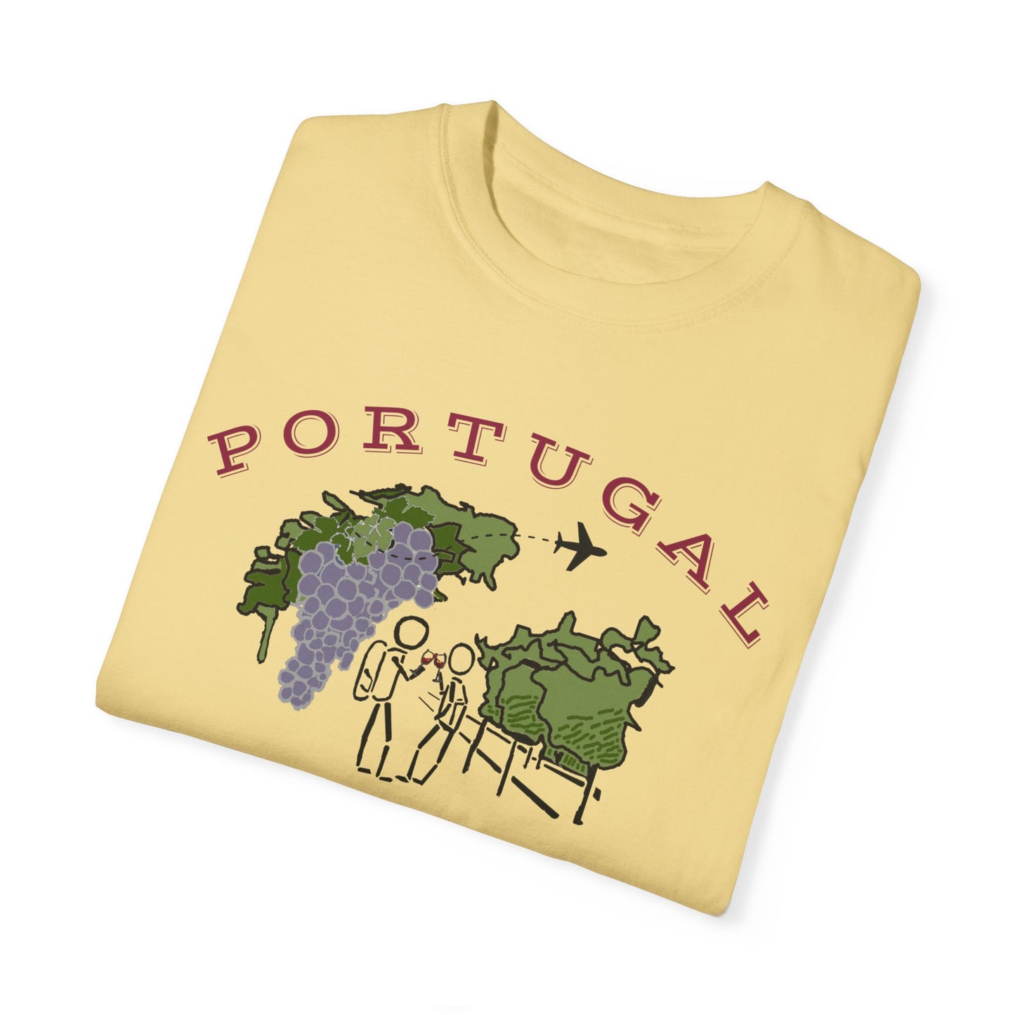 Portugal Just Traveling Thru Vineyard T-Shirt