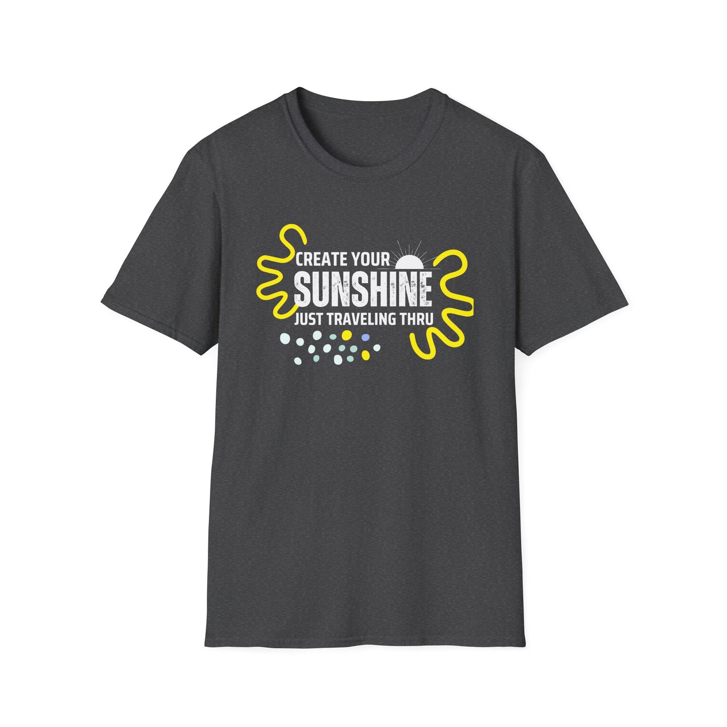 Create Your Sunshine Unisex Softstyle T-Shirt | Just Traveling Thru