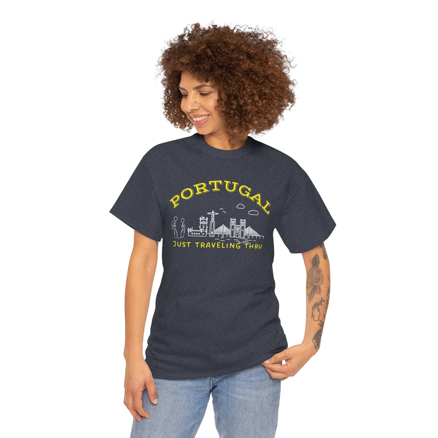 Portugal Just Traveling Thru T-Shirt