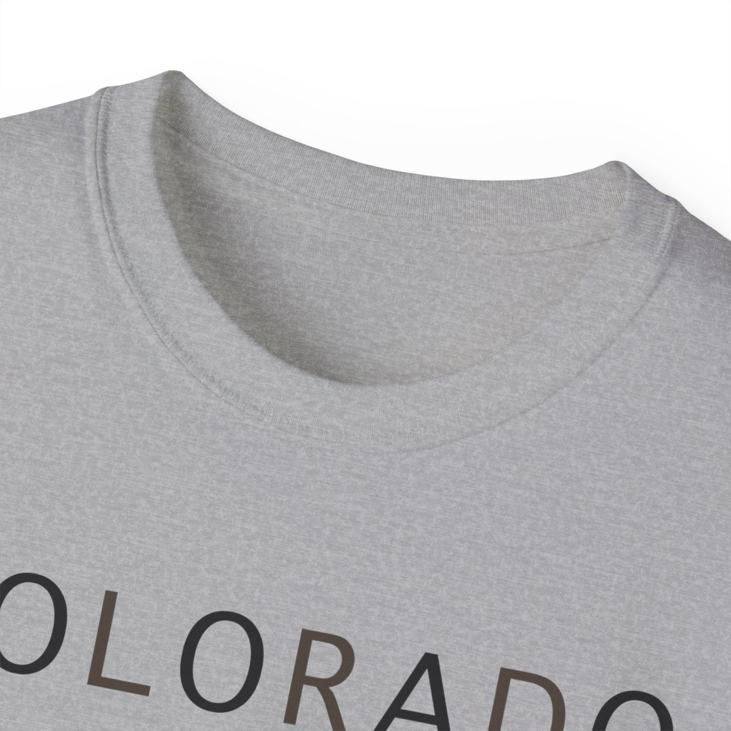 Colorado Camping - Just Traveling Thru - Unisex Ultra Cotton Tee