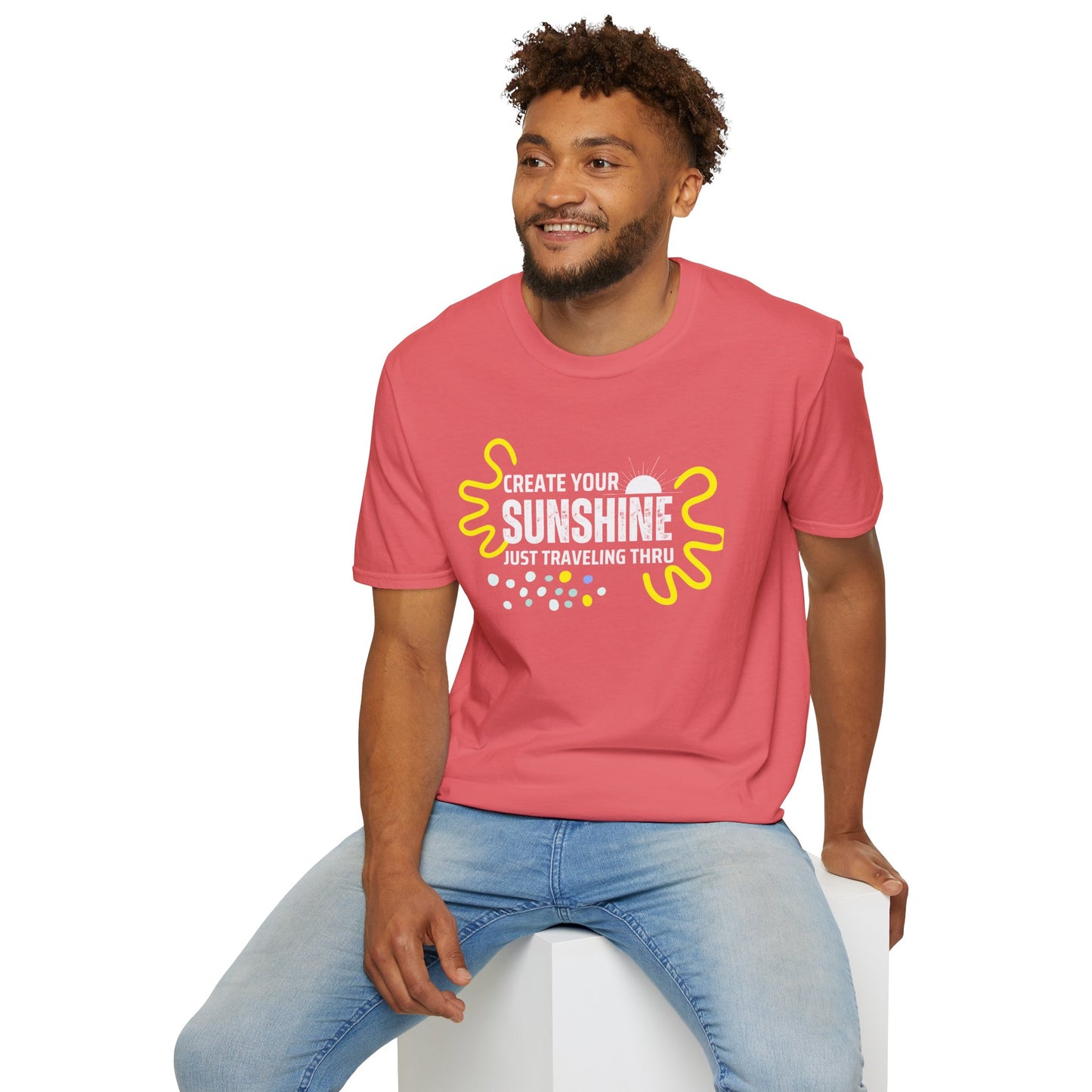 Create Your Sunshine Unisex Softstyle T-Shirt | Just Traveling Thru