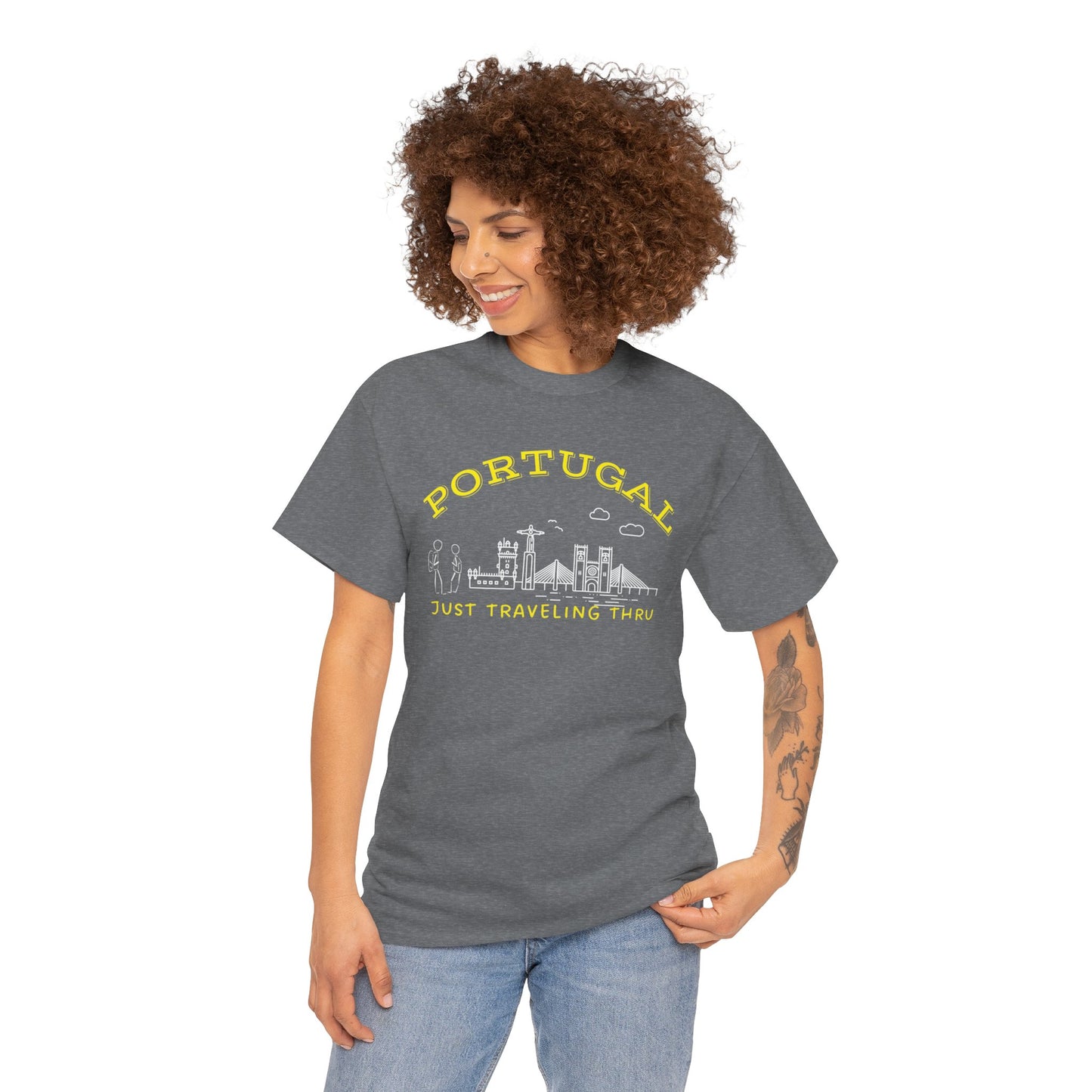 Portugal Just Traveling Thru T-Shirt