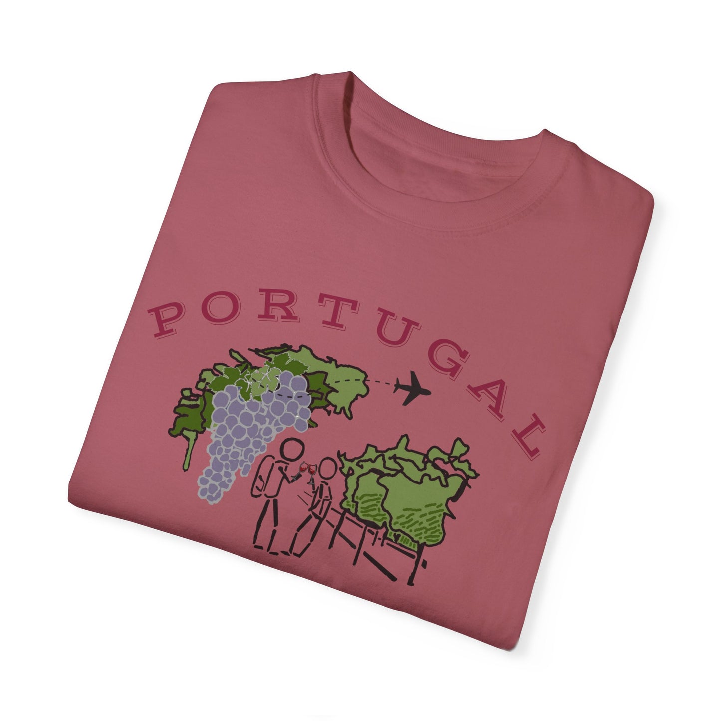 Portugal Just Traveling Thru Vineyard T-Shirt