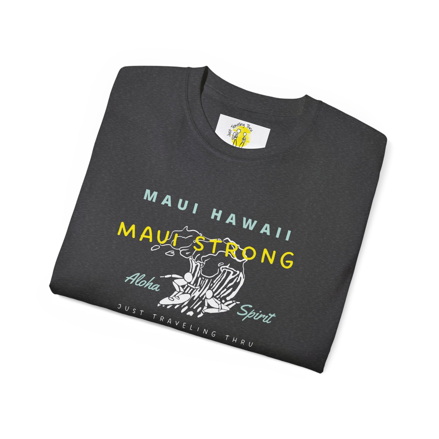 Maui Strong Waves: Ride the Aloha Spirit with Surfers Tee 🏄‍♂️