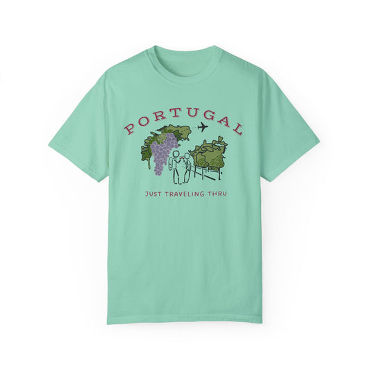 Portugal Just Traveling Thru Vineyard T-Shirt