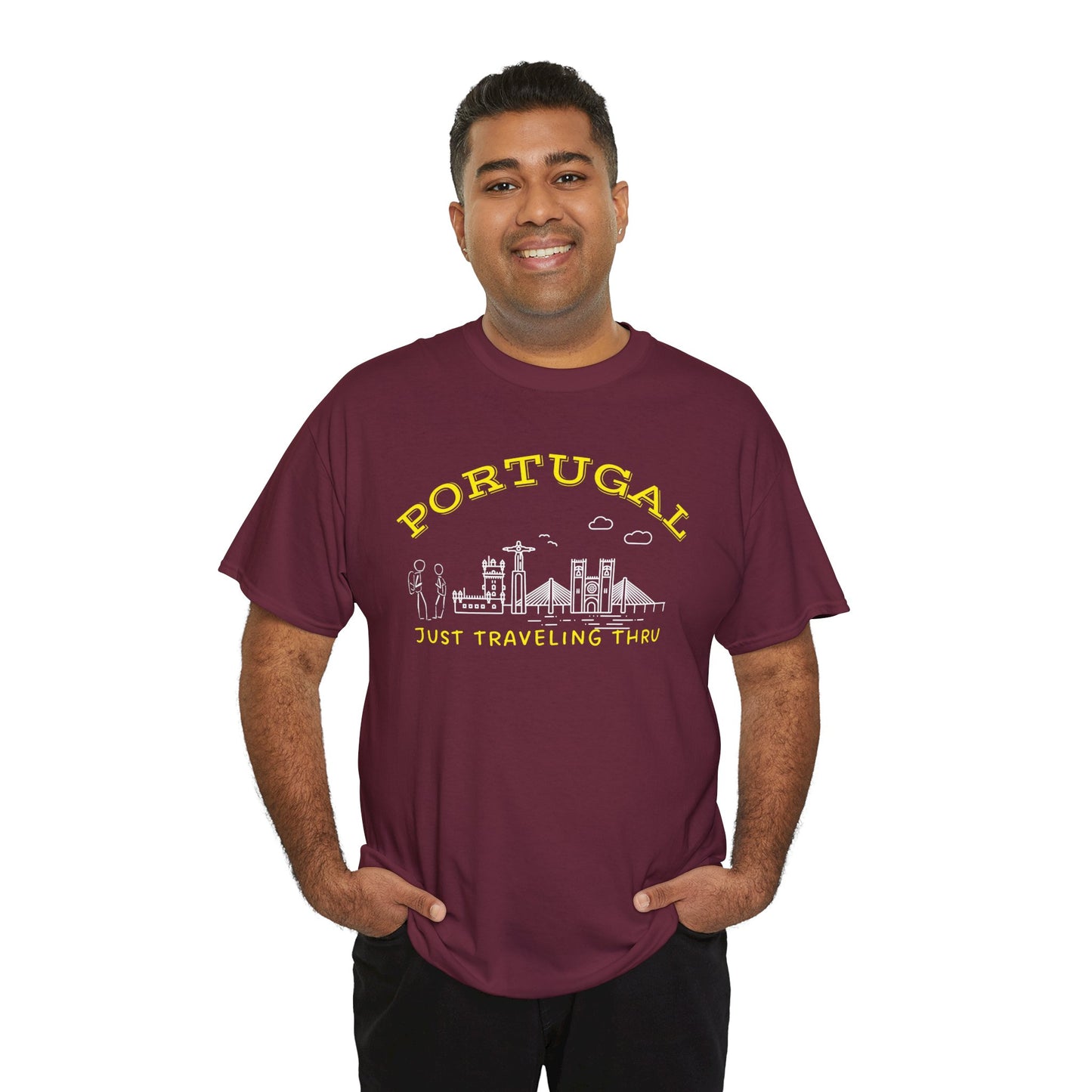 Portugal Just Traveling Thru T-Shirt