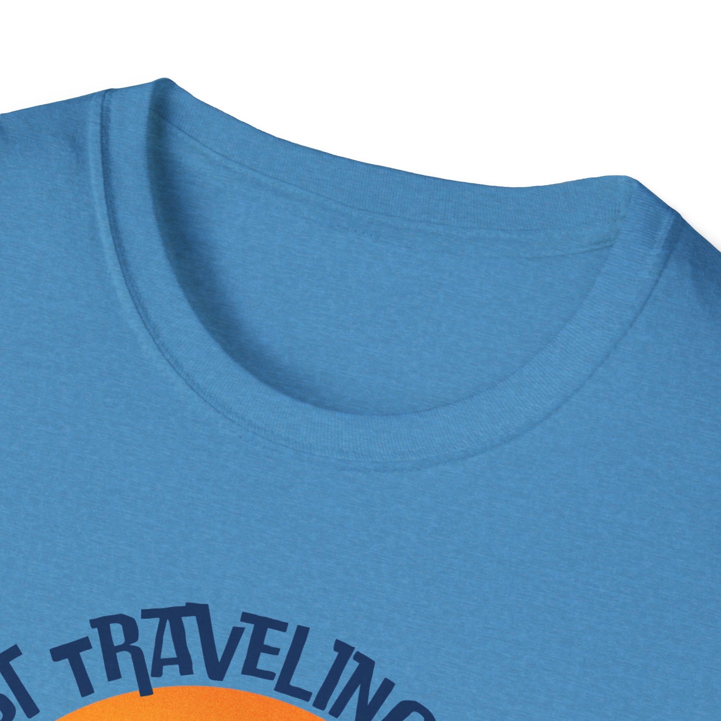 Just Traveling Thru Cruise T-Shirt | One Cruise at a Time | Unisex Softstyle Tee