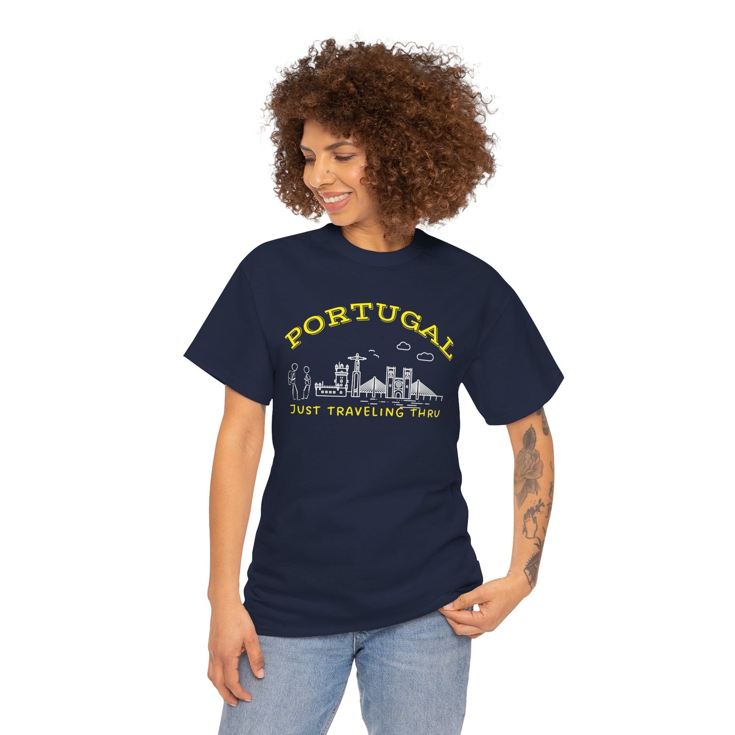 Portugal Just Traveling Thru T-Shirt