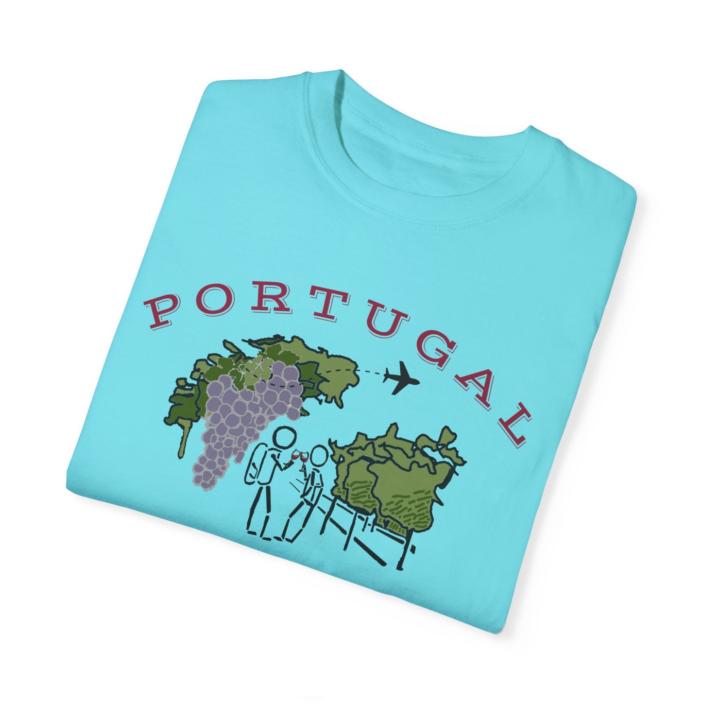 Portugal Just Traveling Thru Vineyard T-Shirt