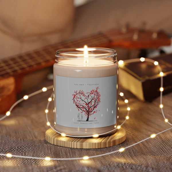 💖"Heartfelt Wanderlust: 'You and I Together' Scented Soy Candle by Just Traveling Thru" 💫🕯️ 9oz