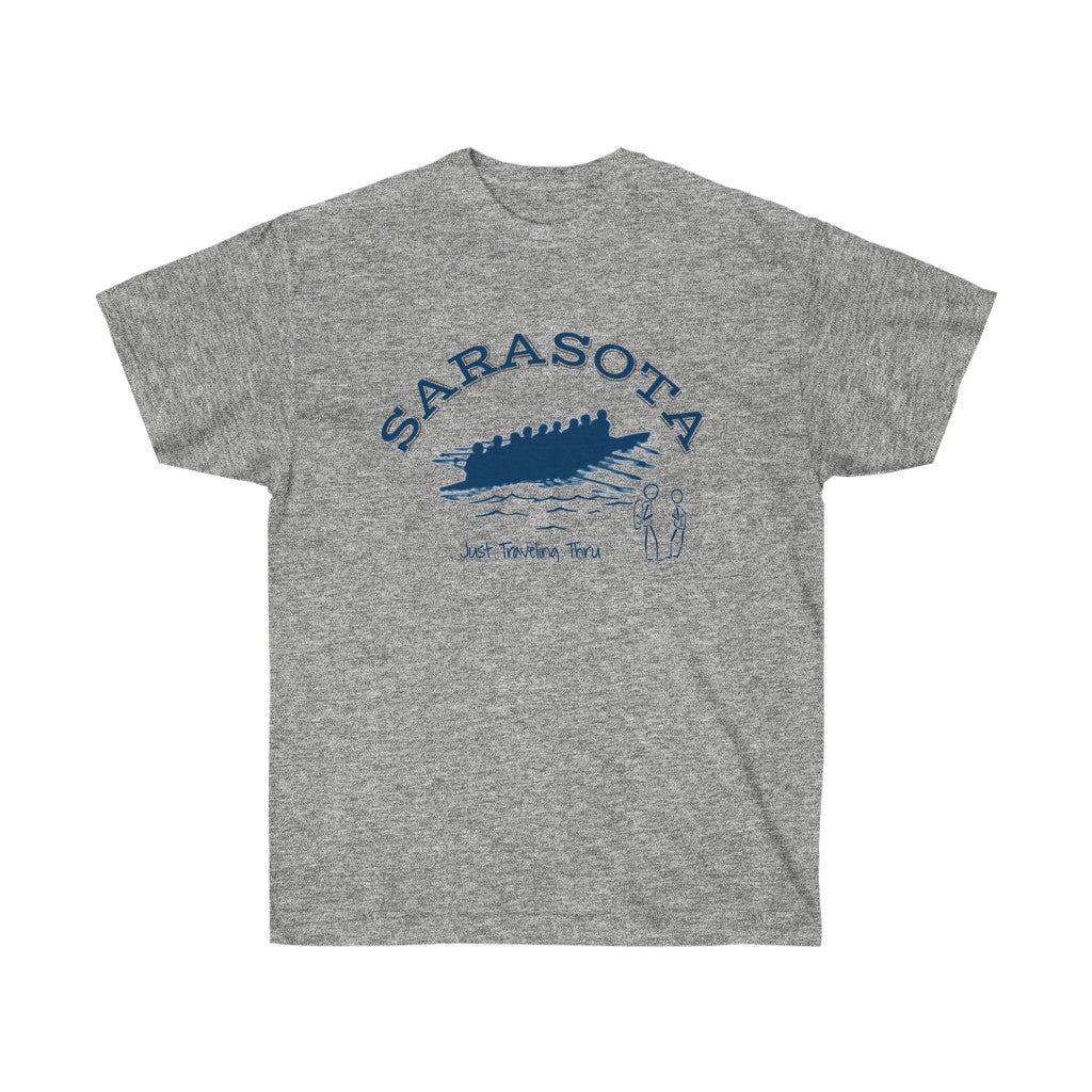 Just Traveling Thru - Sarasota Rowing - Unisex T-Shirt