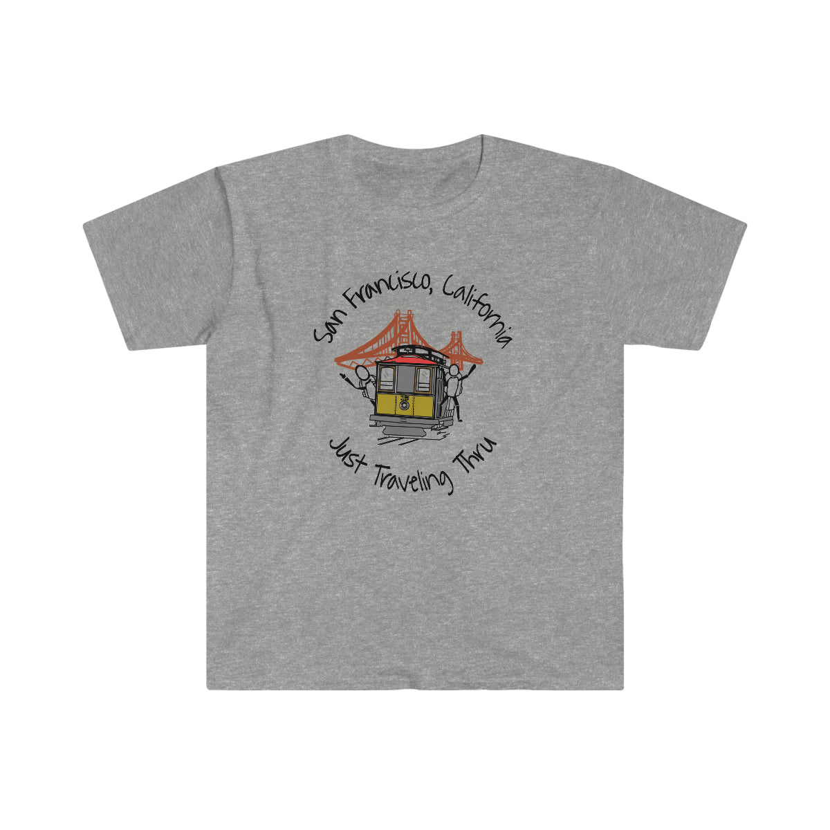 San Francisco - One of the U.S.As Most Amazing Cities - Unisex Softstyle T-Shirt