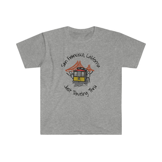 San Francisco - One of the U.S.As Most Amazing Cities - Unisex Softstyle T-Shirt