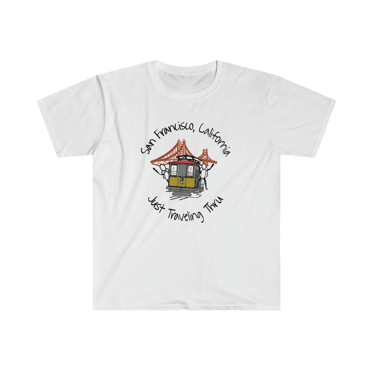 San Francisco - One of the U.S.As Most Amazing Cities - Unisex Softstyle T-Shirt